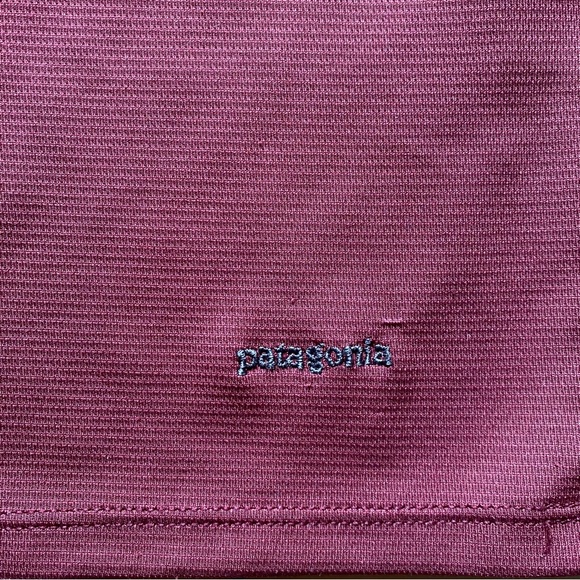 Patagonia Vintage Maroon Athleisure Tee - Picture 4 of 10